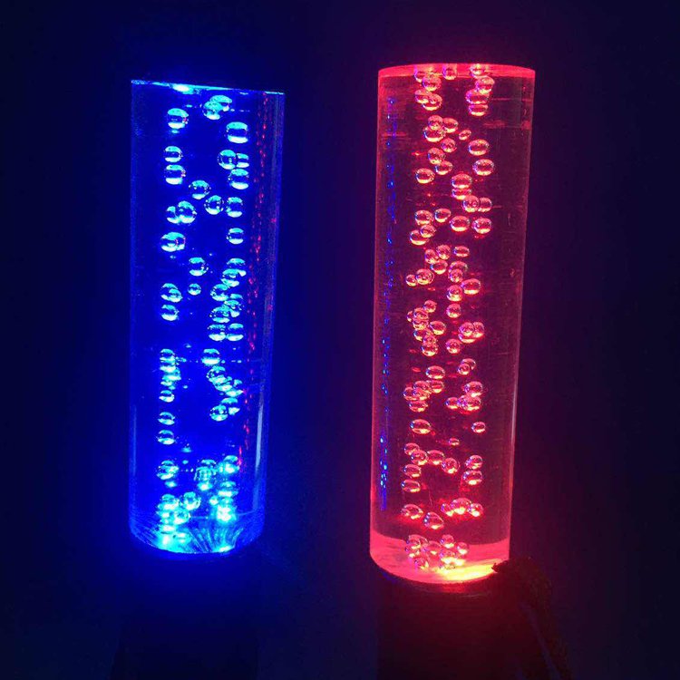 Decorative color: acrylic bubble stick, acrylic stick