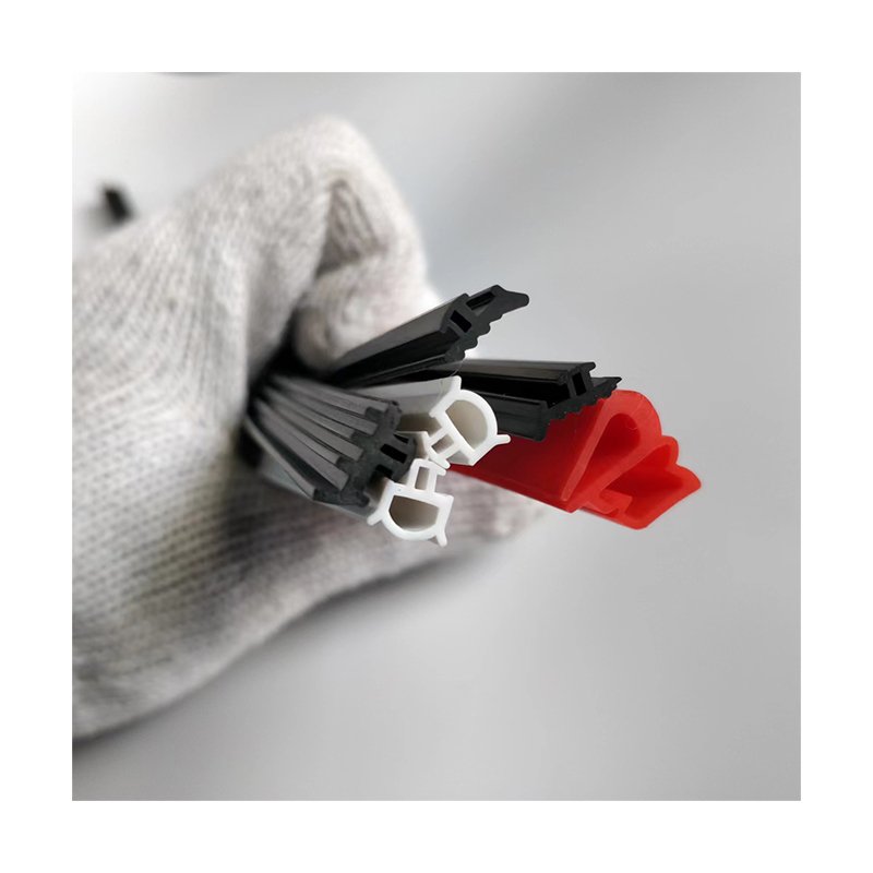 Factory price Door bottom weather seal stripping under silicone rubber door seals stripSilicone seal strip