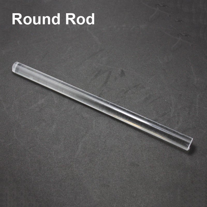 Acrylic Transparent Clear Plastic Round Rod PMMA Bar