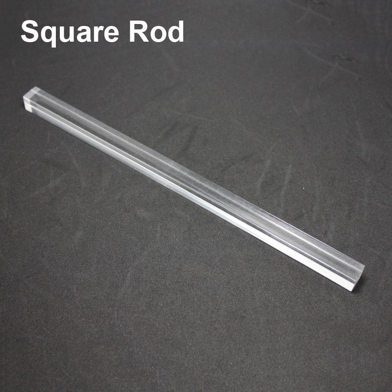 Acrylic Transparent Clear Plastic Round Rod PMMA Bar