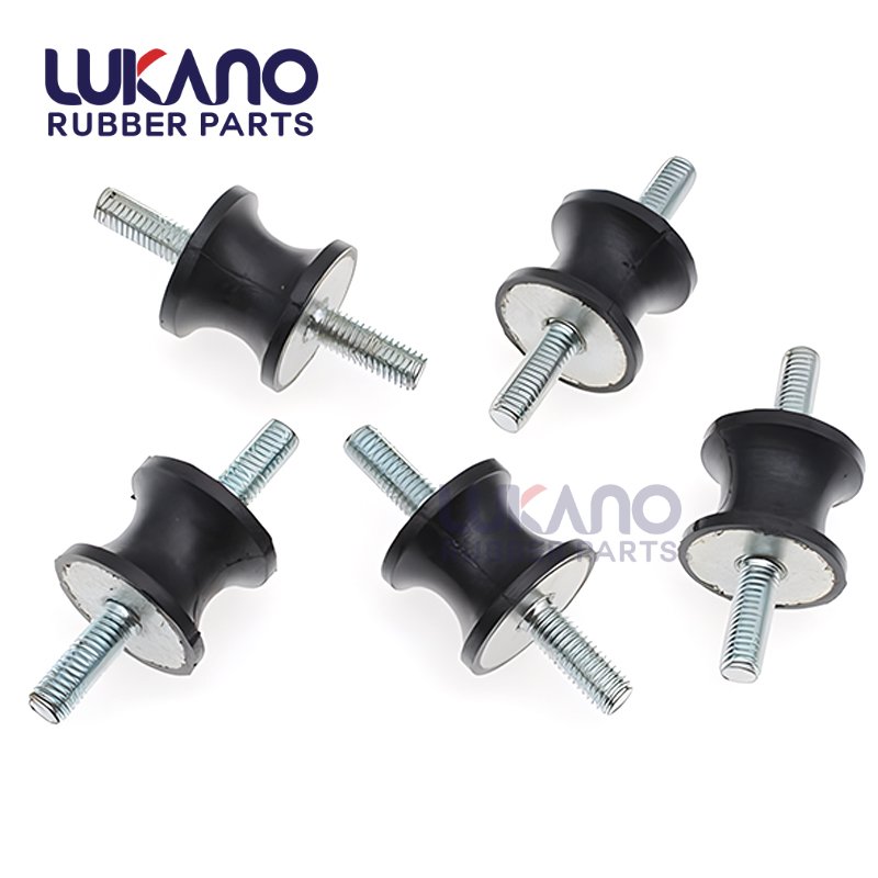 M3 M4 M6 M8 M10 Rubber Elastomeric shock absorber Rubber isolation pad