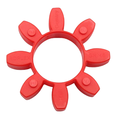 Red Color Rubber Elastic Coupling Gr48 Spider Screw Coupling Ready Stock In China