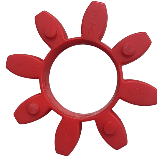 Red Color Rubber Elastic Coupling Gr48 Spider Screw Coupling Ready Stock In China