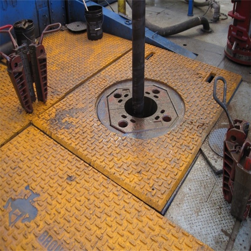 ZSPE Custom HDPE temporary Ground Protection Construction Road Mat UHMWPE Plastic Sheet Panel Board For Drilling Rig Matting