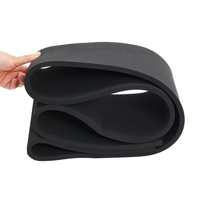 OEM black 1~10mm thickness Silicone/EPDM/CR/EVA/PE sponge rubber foam sheet roll