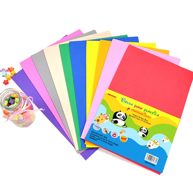 High Density EVA Foam Sheets in Assorted Colors for DIY Crafts and Cosplay