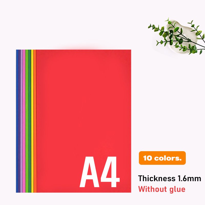 High Density EVA Foam Sheets in Assorted Colors for DIY Crafts and Cosplay