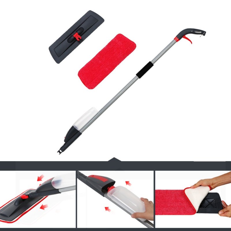 Household Cleaning Products Spray Mop for Floor Cleaning 360 Rotatable Adjustable Cleaning Magic Mop