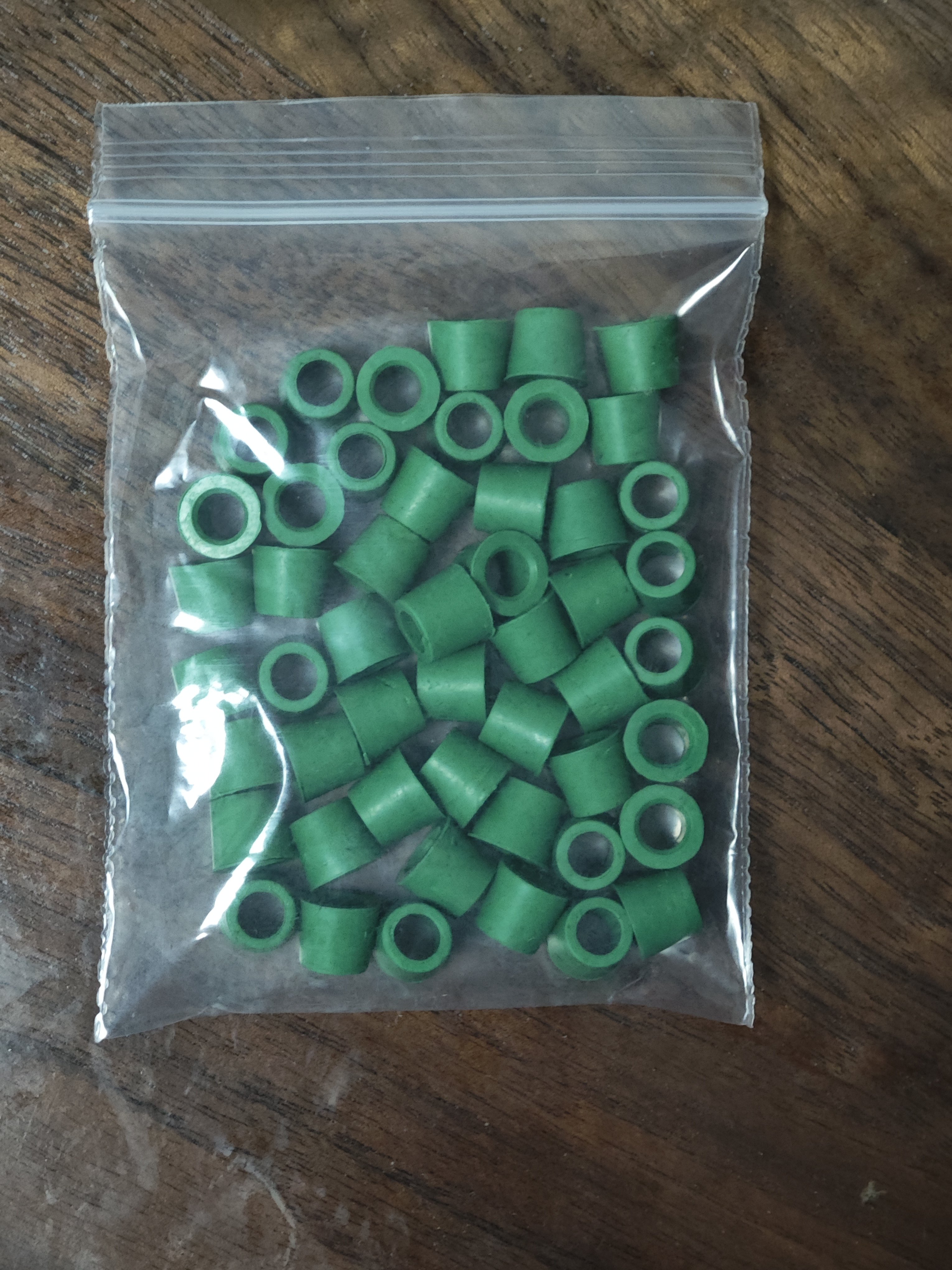WELL-IN 50pcs/pack, A/C 1/4'' Charging Hose / Can Tap Valve Gasket / Manifold Repair Seal Kit Replacement