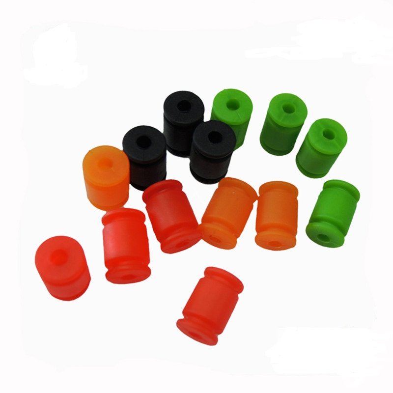 Black Screw Silicone Rubber Bumper