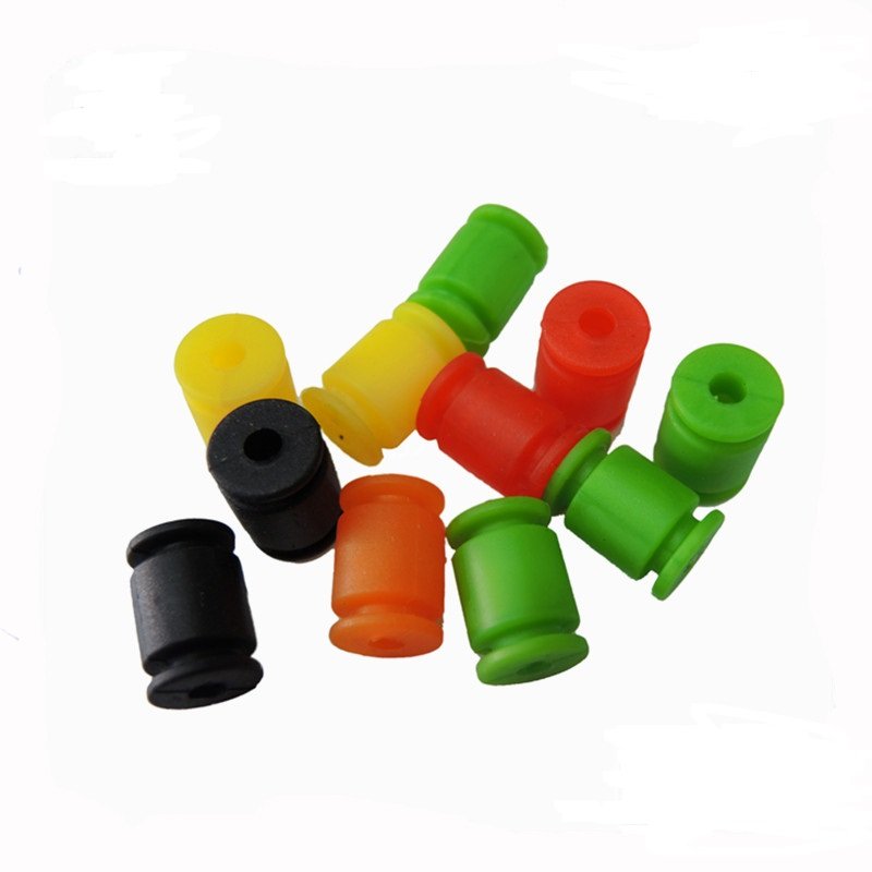 Black Screw Silicone Rubber Bumper