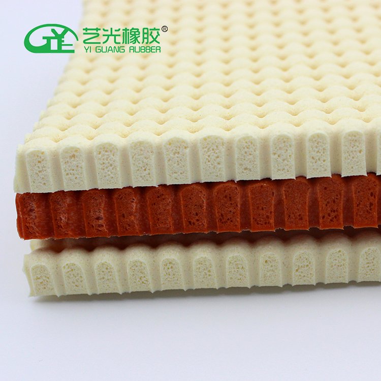 manufacturing factory Pinhole foamed closed cell silicone rubber foam rubber sponge dressing hard pad sheets adhesive
