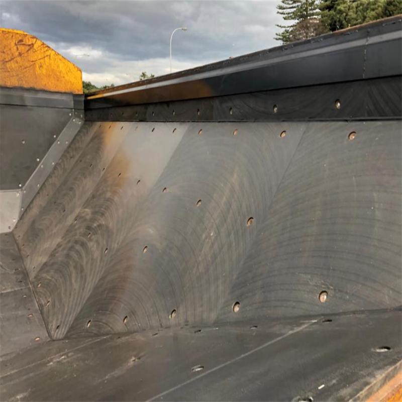 ZSPE Custom Self-Lubricating Plastic Truck Bed Liners Non-Stick PE UHMWPE Liner Sheet For Dump Truck