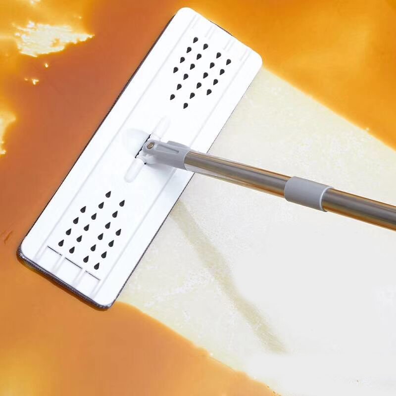 OEM Household Magic Hand Free Floor Cleaning Flat Mop with Bucket Microfibre Fabric Rectangle Sustainable Magic Items