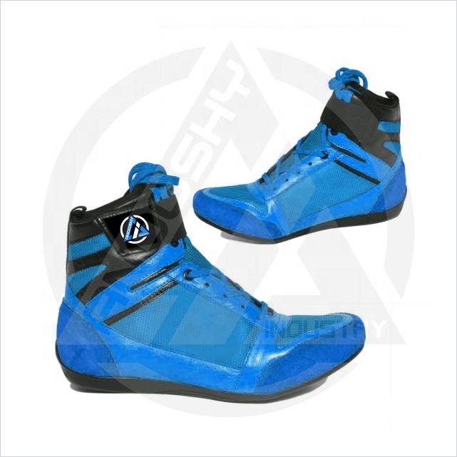 Customized High Top Boxing Wrestling Shoes Fashionable Training Leather Rubber Men Women Original Leather/Artificial Leather