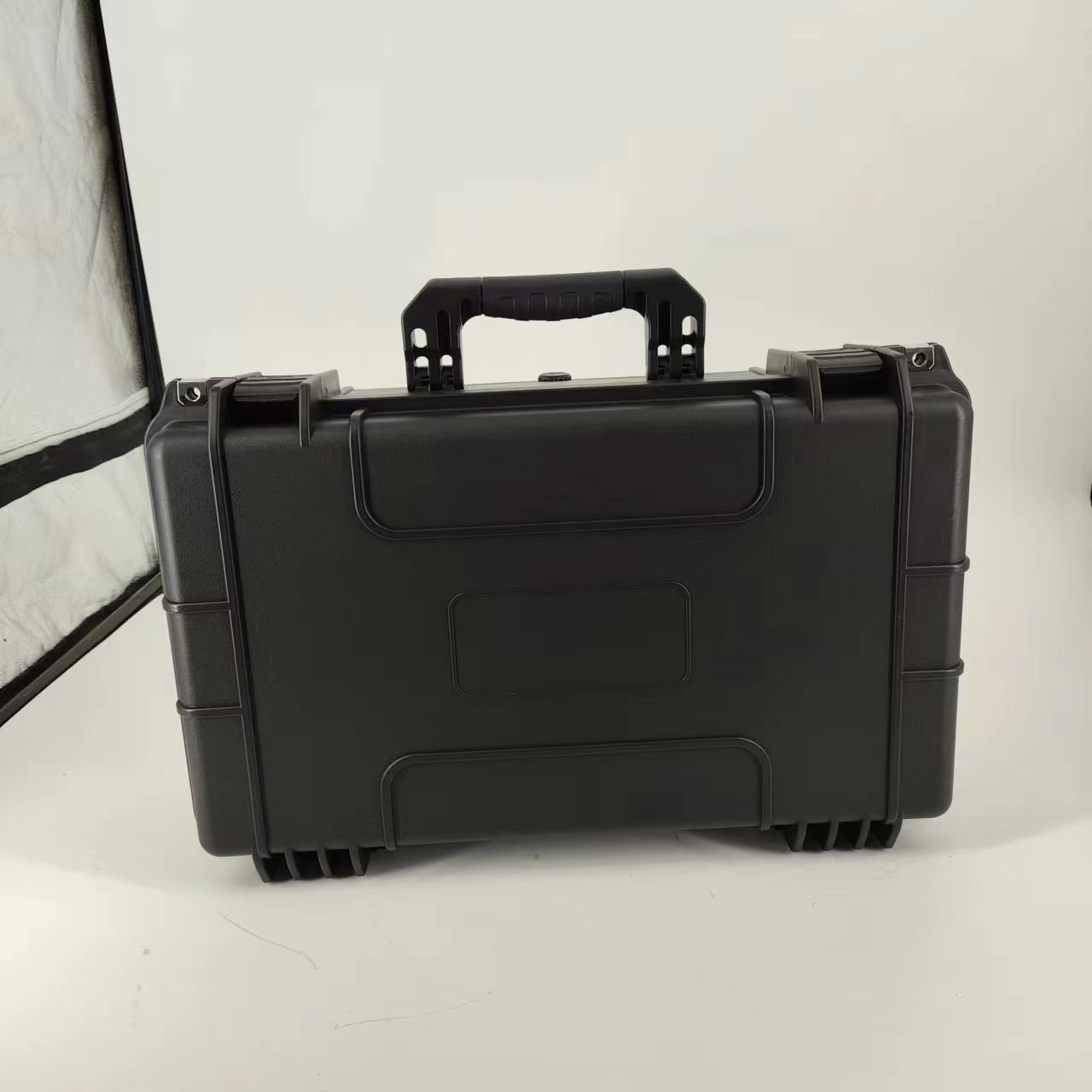 DPC112-9 Factory price hard plastic equipment safety carrying waterproof tool case with wheels and tie rods