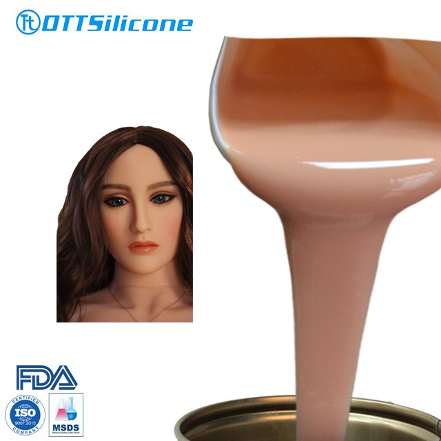 Skin-safe Silicone Rubber Material for Full Silicone Sex Doll Liquid Silicone Rubber