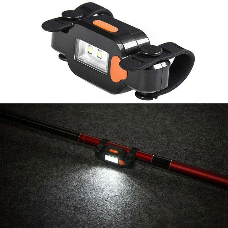Newest Electronic LED Fishing Rod Sensor Light Gravity Fish Induction Alarm Fishing Sound Bite Lamp Clock For Night L8Z0