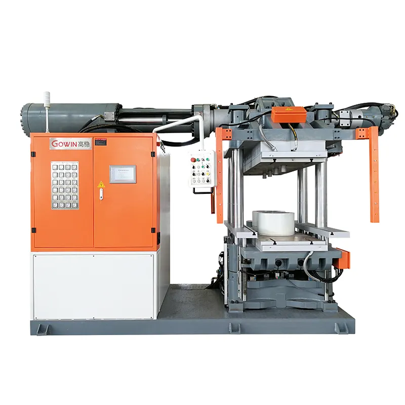 GOWIN Vertical Standard Rubber Sole Injection Molding Making Machine for shoe and Other Rubber Products