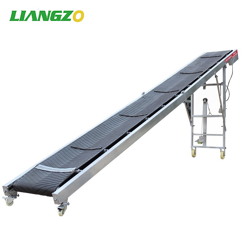 LIANGZO High Quality Folding Industrial Inclined Belt Conveyor for Loading & Unloading