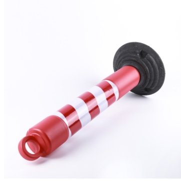 75cm Durable PU Road Safety Warning Post Custom Cutting Processed
