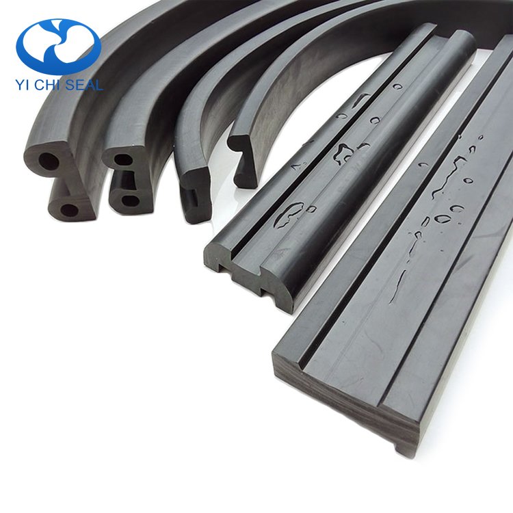 Doat rubber strip for boat edge protective bumper