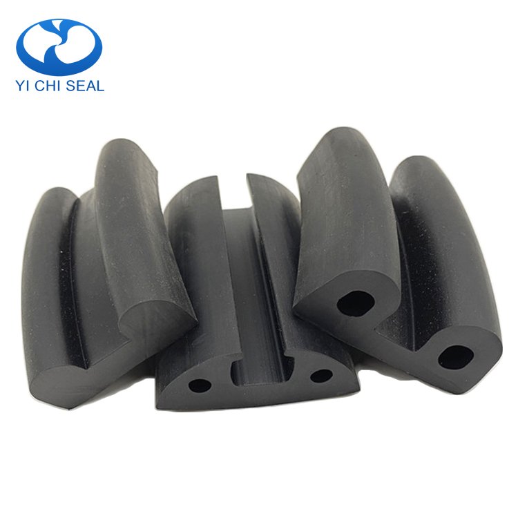 Doat rubber strip for boat edge protective bumper