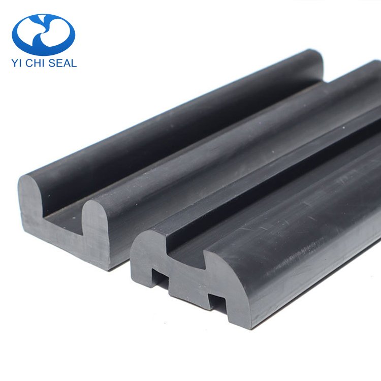 Doat rubber strip for boat edge protective bumper