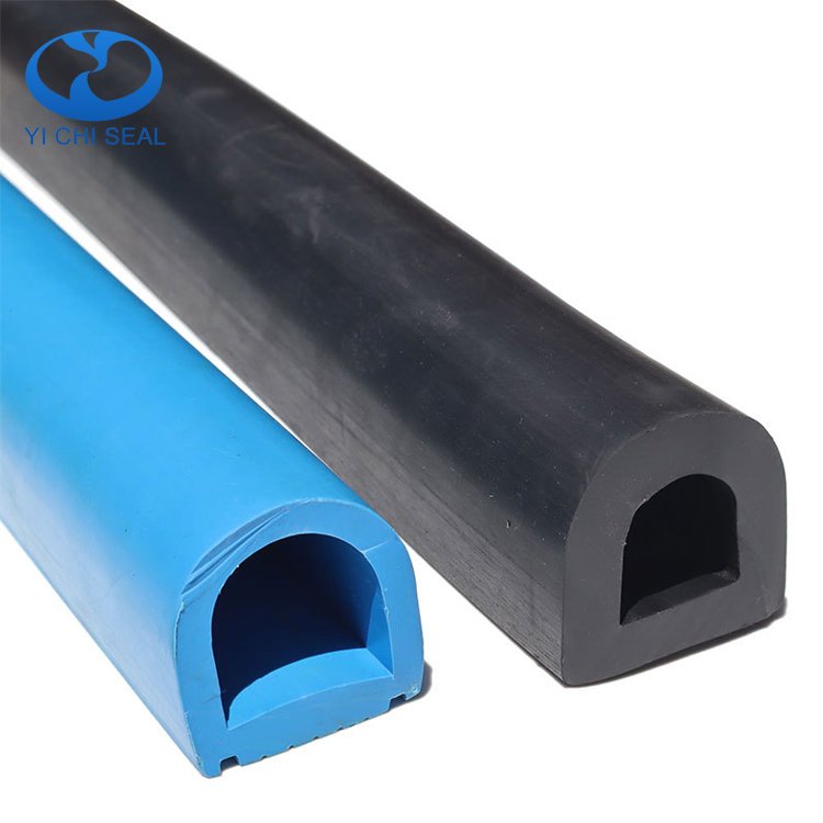 Doat rubber strip for boat edge protective bumper