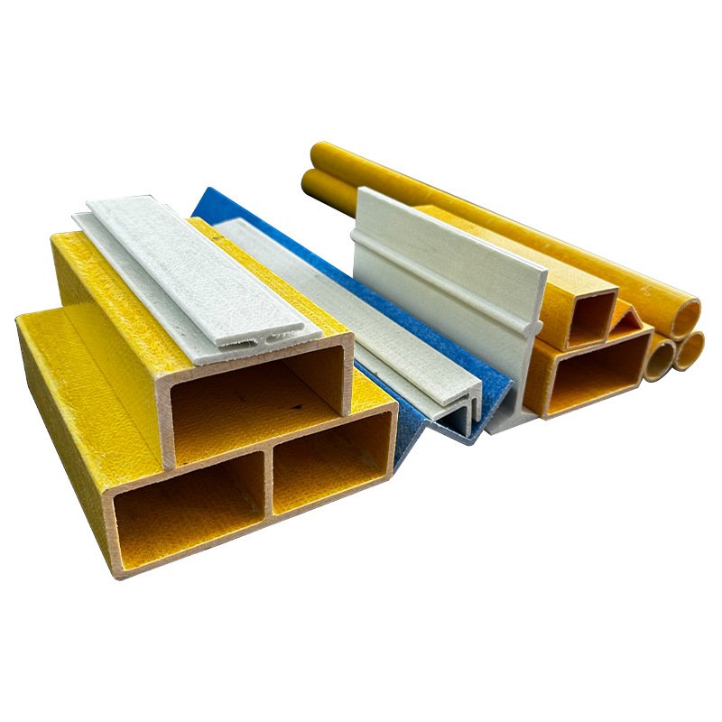 Grp Pultrusion Round Tubes Fiberglass Hollow Tube Rod Frp Custom Pipe Products Irregular Profiles