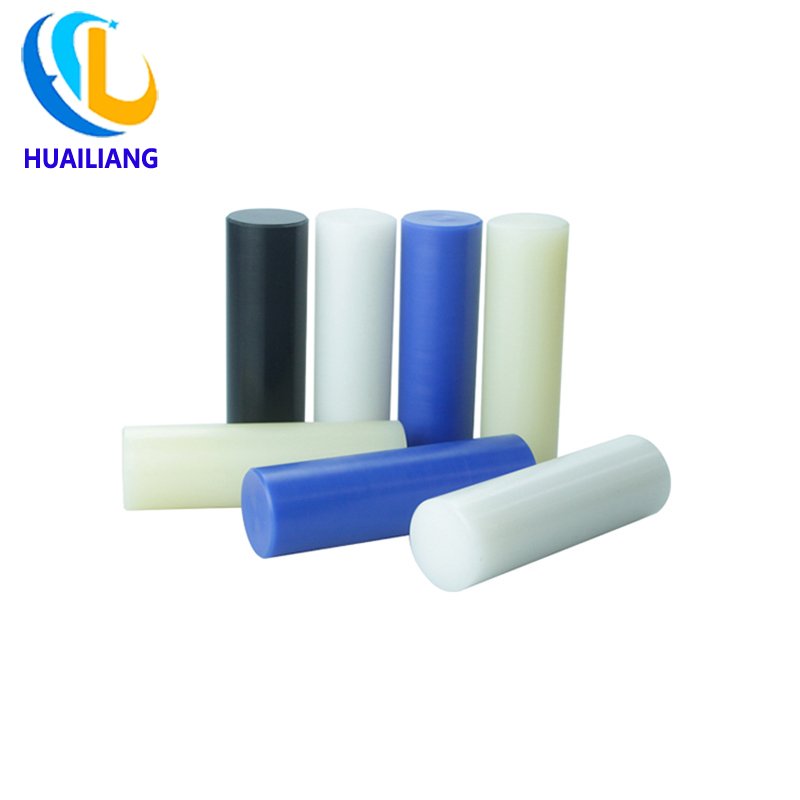 High Precision oil resistance PA6 / monomer casting nylon bar blue MC nylon rod supplier