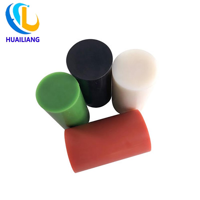 High Precision oil resistance PA6 / monomer casting nylon bar blue MC nylon rod supplier