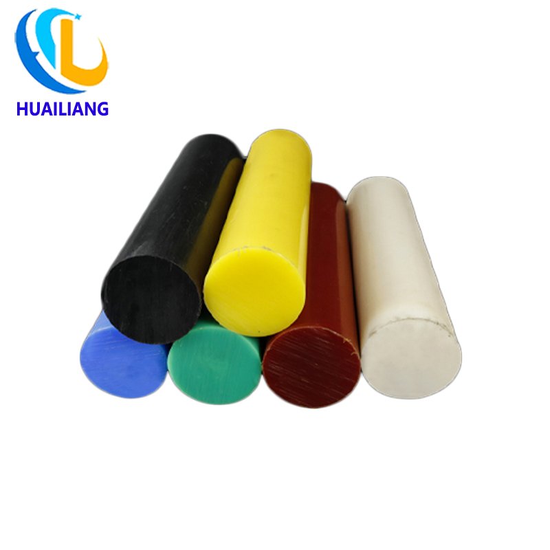 High Precision oil resistance PA6 / monomer casting nylon bar blue MC nylon rod supplier