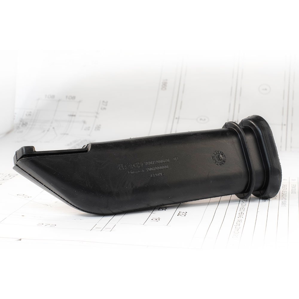 Custom high quality ABS/PP/PC/PS/PU/PVC/TPV/TPU automotive engine fuel vapor valve rubber plastic ducts parts