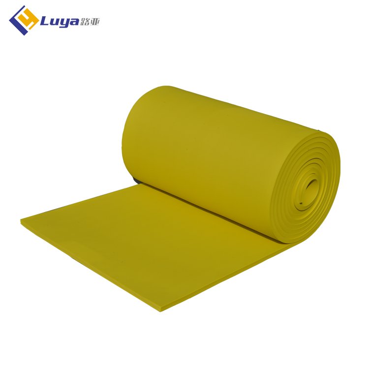 Good Quality Soundproof NBR rubber Foam Sound Deadener fireproof thermal insulation foam sheet roll