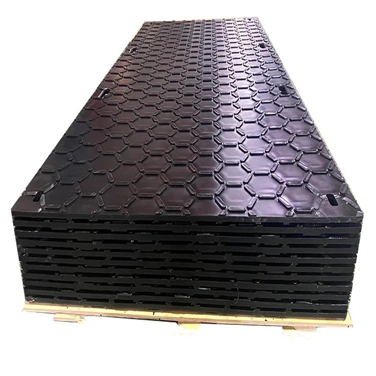 HDPE Ground Cover Mats Access Road Construction Mat 1220*2440mm Ground Protection Mats