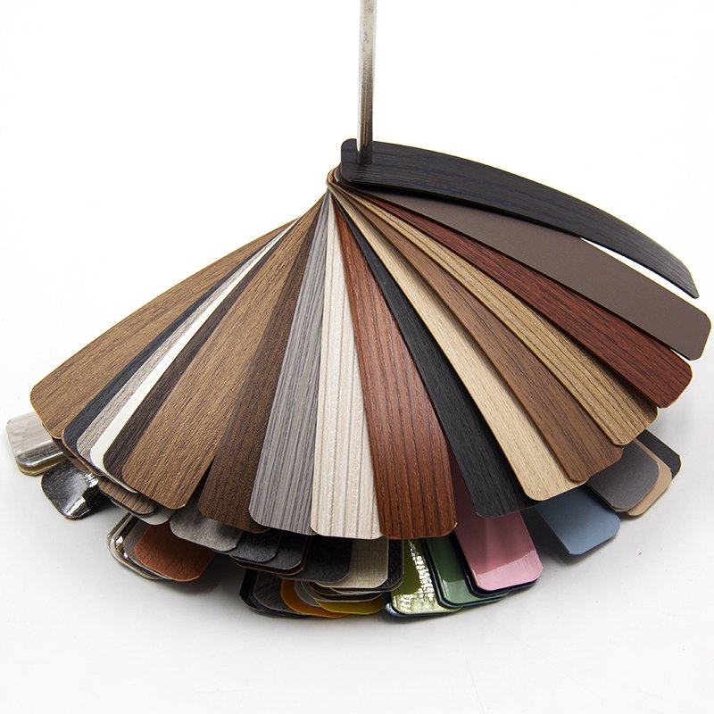 ABS/PVC Edge Banding Strips PVC Edge Trim for Modern Furniture Manufacturer