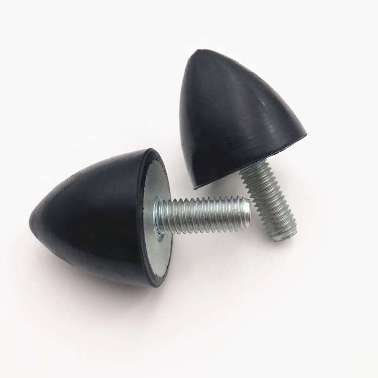 Factory Price Good Quality M8 Conical Rubber Buffer Vibration Isolator Cone Rubber Bump Stop