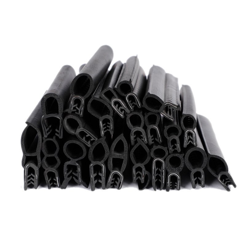 Best Quality Factory Low Price White Red Black Color Epdm Rubber Sealing Strip For Sealing Car Door And Window