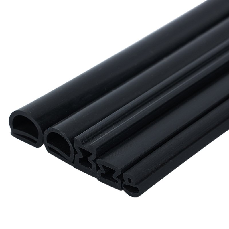 Best Quality Factory Low Price White Red Black Color Epdm Rubber Sealing Strip For Sealing Car Door And Window
