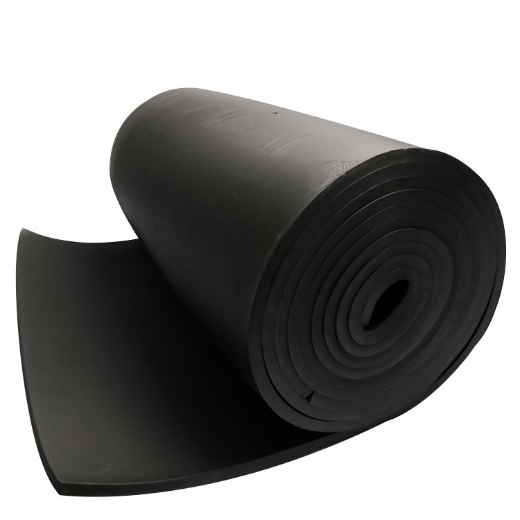 High quality rubber insulation 13mm thickness nitrile rubber foam air duct insulation sheet
