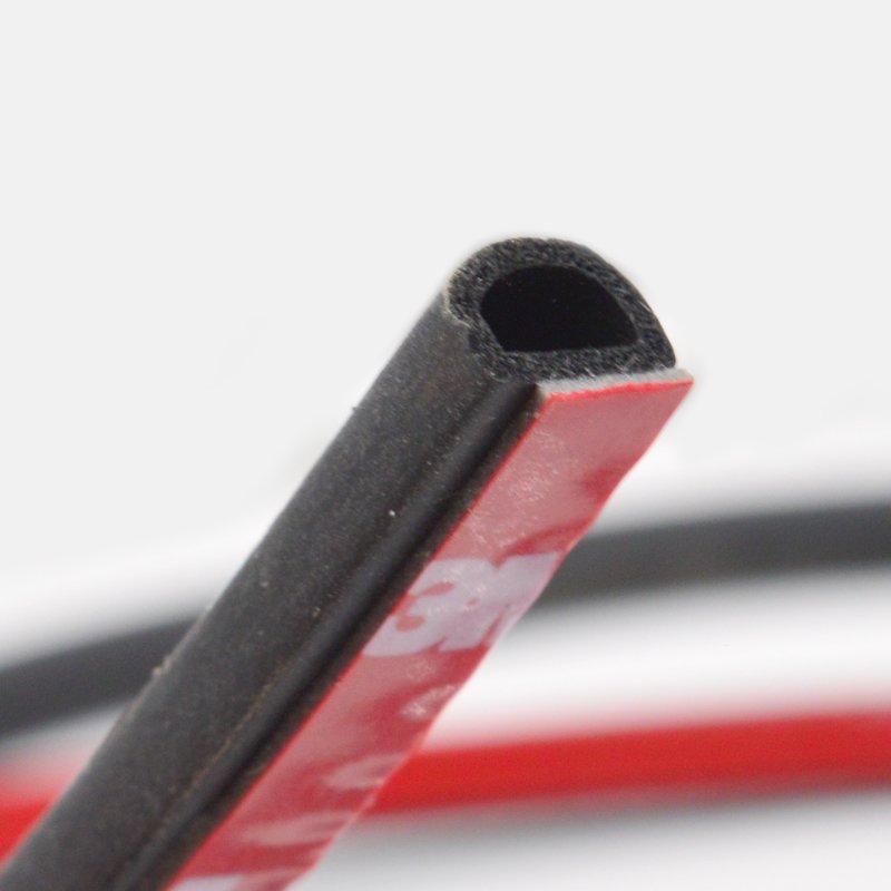 Automotive 3m Self Adhesive D/p/b/z Shape Epdm Rubber Foam Car Door Seal Strip
