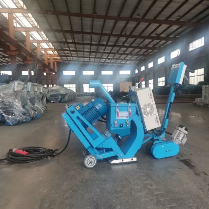 2year warranty factory price CE/ISO9001 approval runway rubber removal small road shot blasting machine