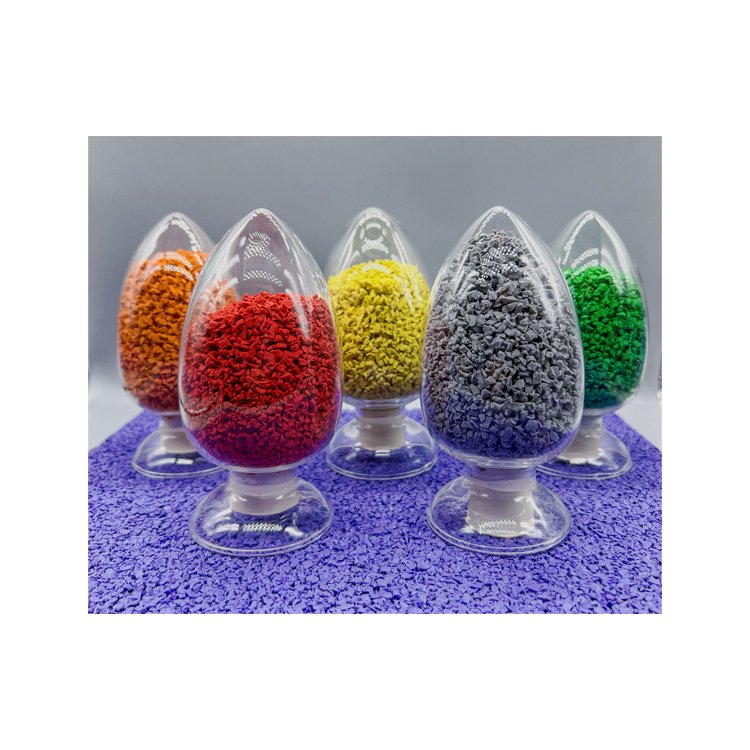 Thermoplastic Ester (TPE) Rubber Granules Playground Materials TPV Resin Manufacturer