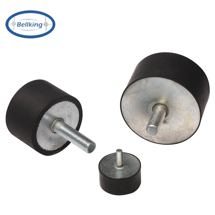 Factory Price Exhaust Rubber Shock Absorber Anti-vibration Mountings Cylindrical rubber anti vibration mounts