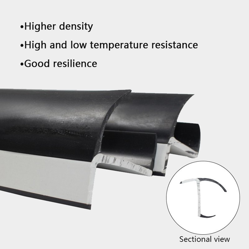 T shape weather strip rubber seal for marine container/truck/van/refrigeration truck container door seal strip