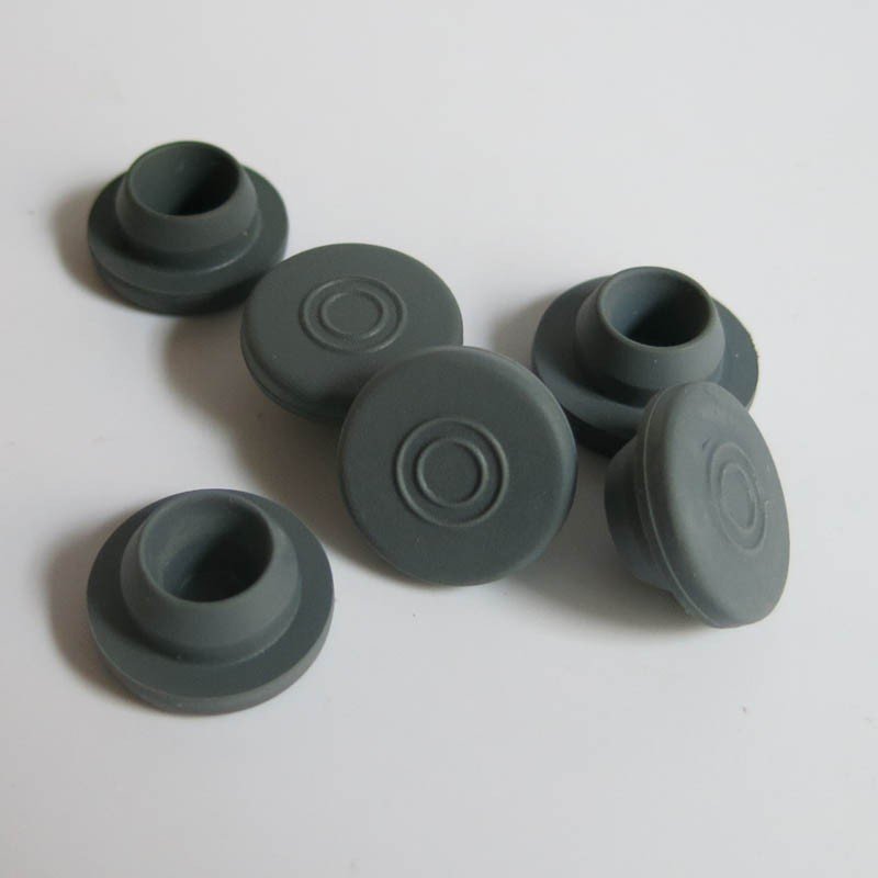 High Quality 13mm 20mm medical plug grey butyl rubber stopper for vials