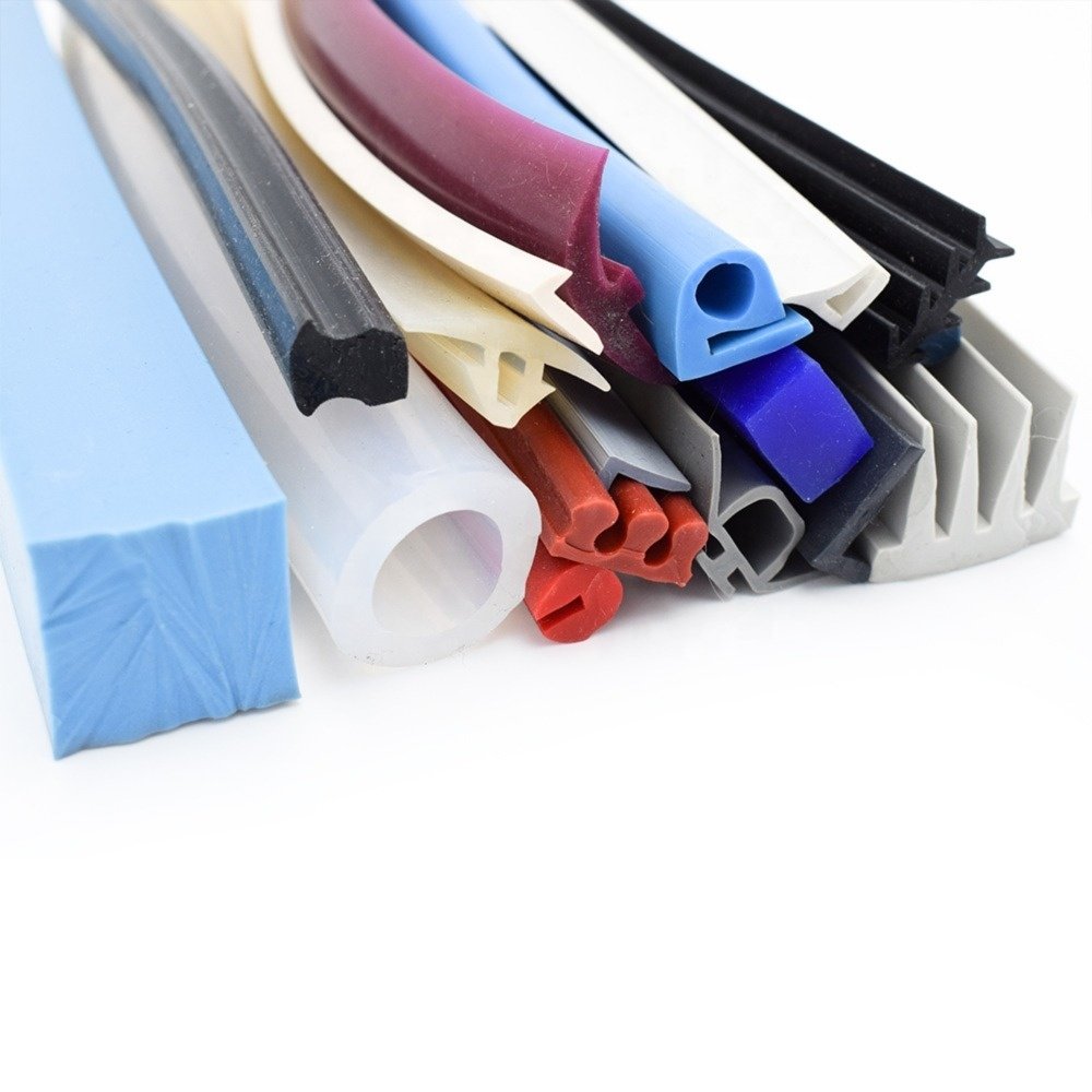 OEM Custom Rubber Extrusion Profile Silicone/EPDM Rubber Seals Strips For Extruded Molding High Quality Rubber Products
