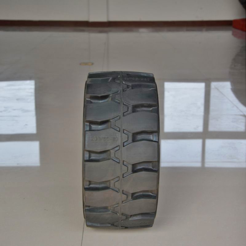 Industrial Tyre Supplier 200x50-10 200/50-10 Rim 6.50 Forklift Rubber Tyre