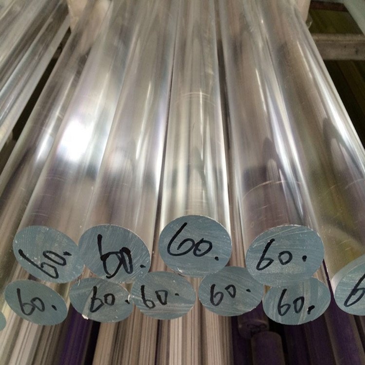 Factory Wholesale Clear Acrylic Rod PMMA Colored Cast Acrylic Rods Transparent Plastic Rod